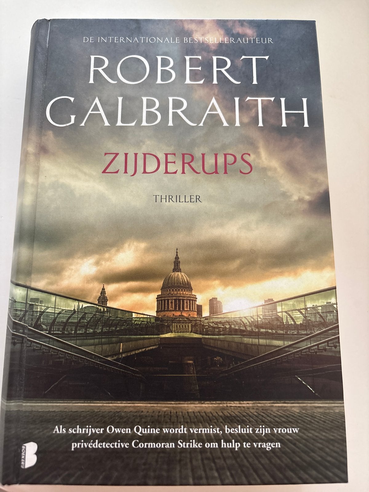 Zijderups - Robert Galbraith (J.K. Rowling) Thriller, Verzenden, Gelezen