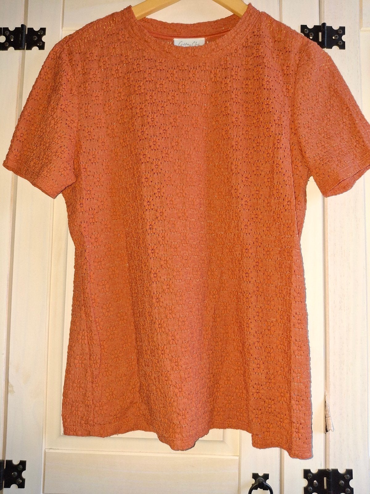 Cotton club shirt maat 40, Kleding | Dames, Maat 38/40 (M), Bruin, Ophalen of Verzenden, Zo goed als nieuw