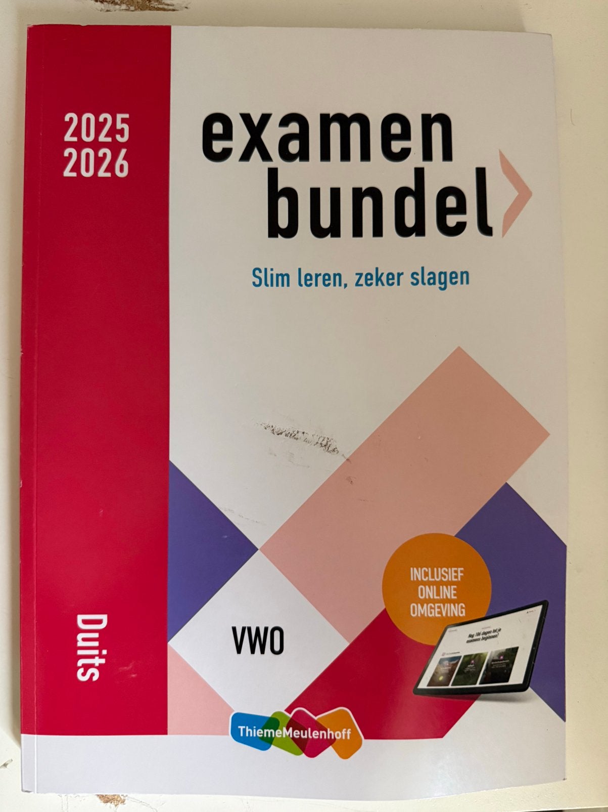 Duits examenbundel vwo 25/26, Boeken, Schoolboeken, Ophalen, Zo goed als nieuw, VWO, Duits