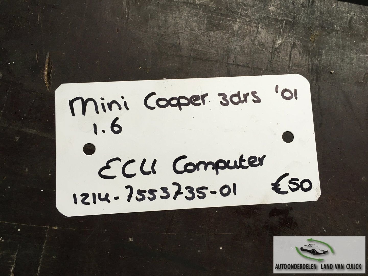 Mini Cooper Cabrio 1.6 2005   ECU 1214-7553735-01, Gebruikt, -, -, Ophalen of Verzenden