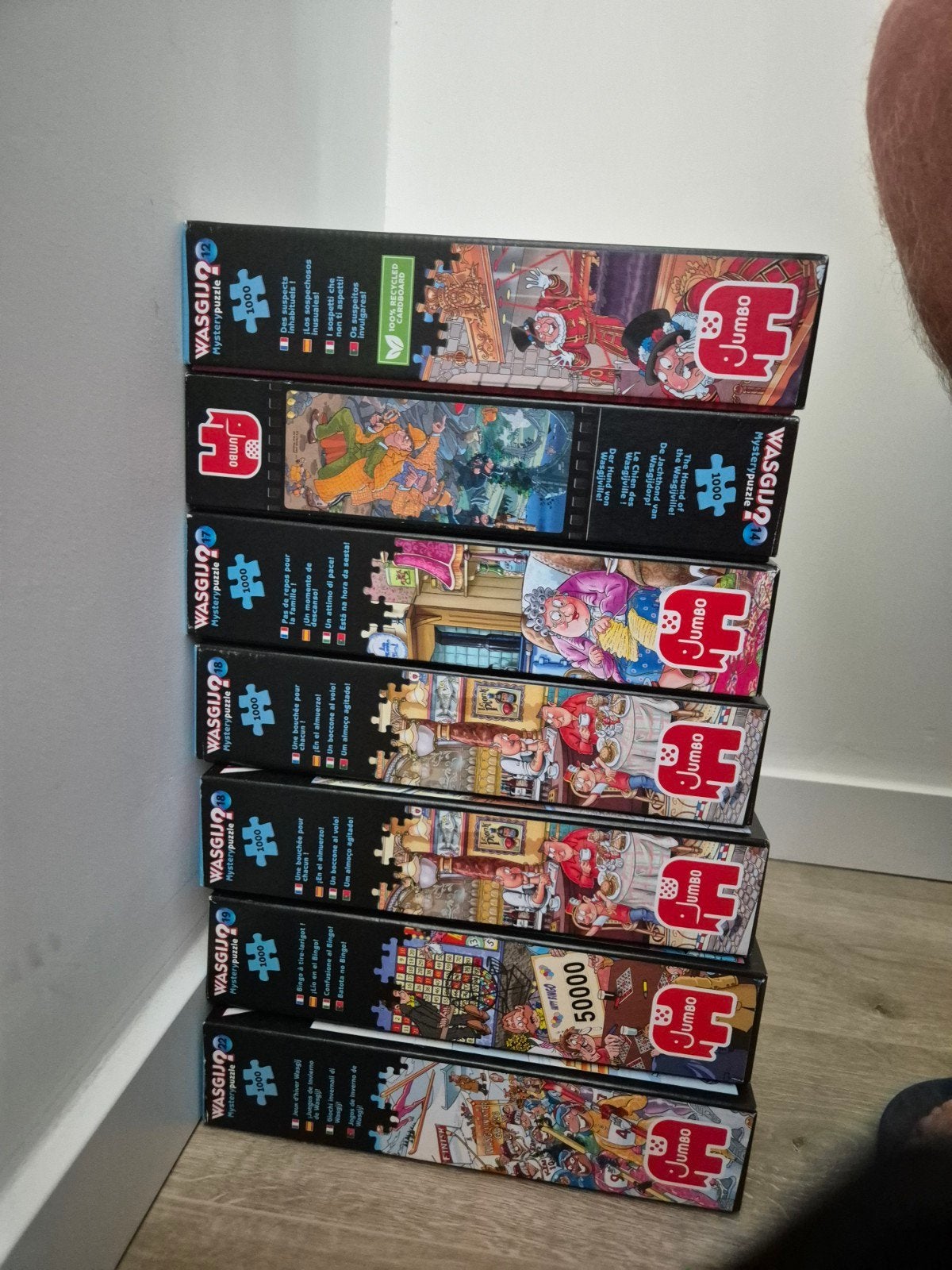 Wasgij Puzzels - Diverse Collectie (1000 & 1500 stukjes), Ophalen, 500 t/m 1500 stukjes, Gebruikt, Legpuzzel