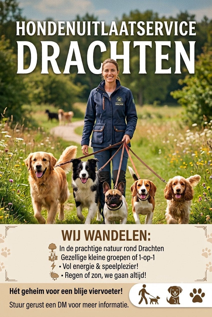 Hondenuitlaatservice Drachten, Ophalen