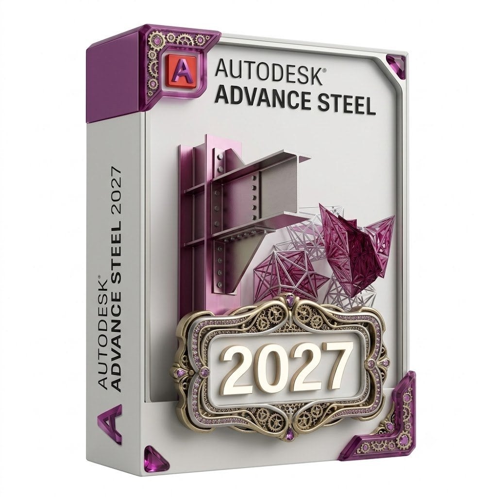 Autodesk Advance Steel 2027  volledige versie, Ophalen, Nieuw, Windows