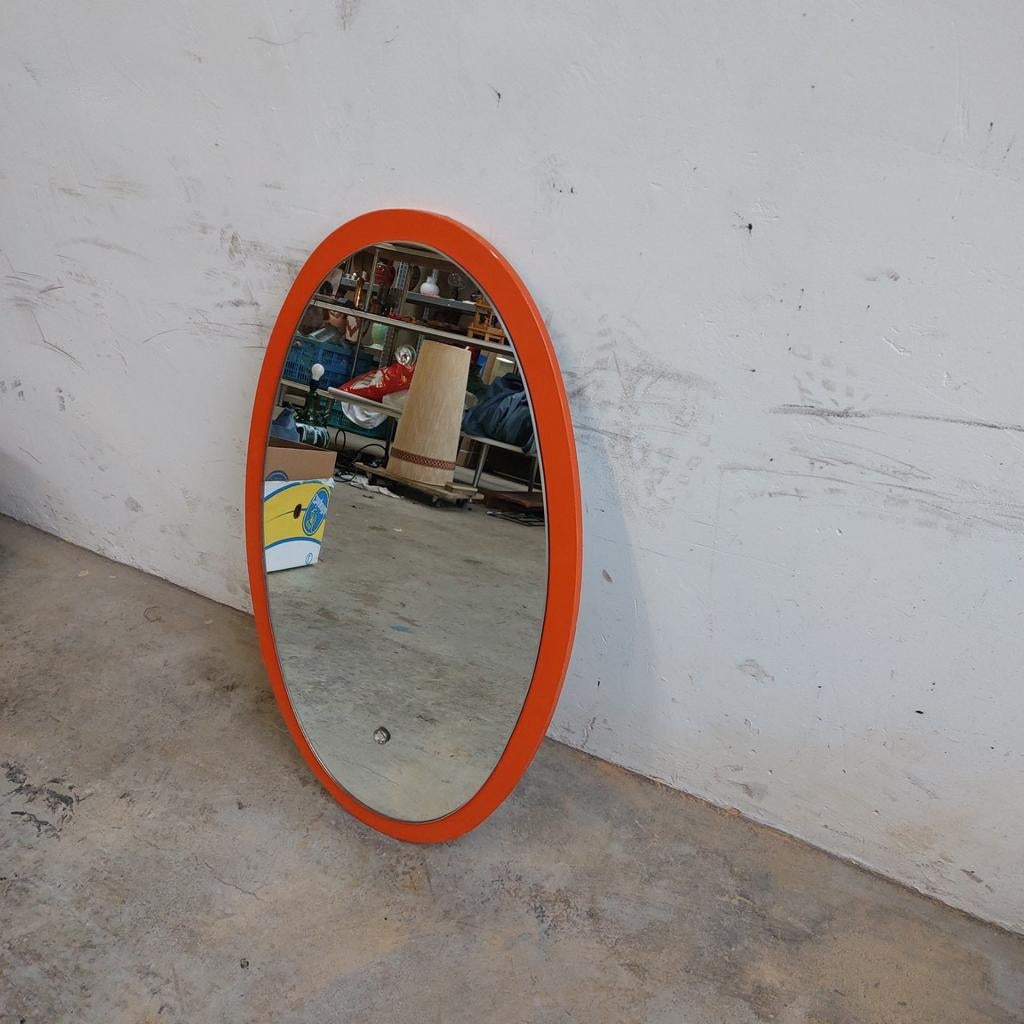 Kama vintage ovale spiegel, Huis en Inrichting, Ophalen, Minder dan 50 cm, Gebruikt, Onbekend