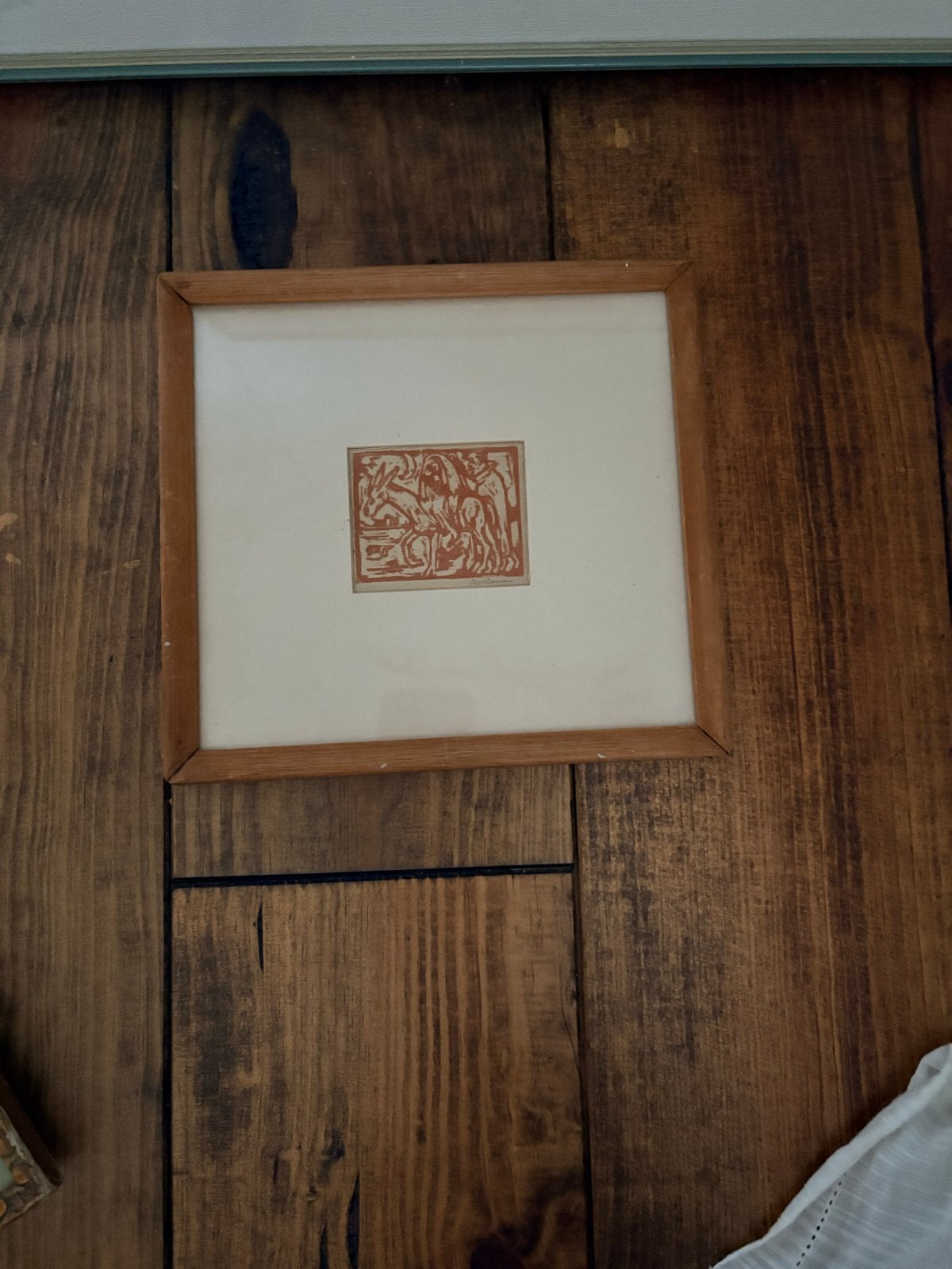 Klassiek schilderij: Boerderij met koeien, Ophalen, Doek, Landschap, Olieverf