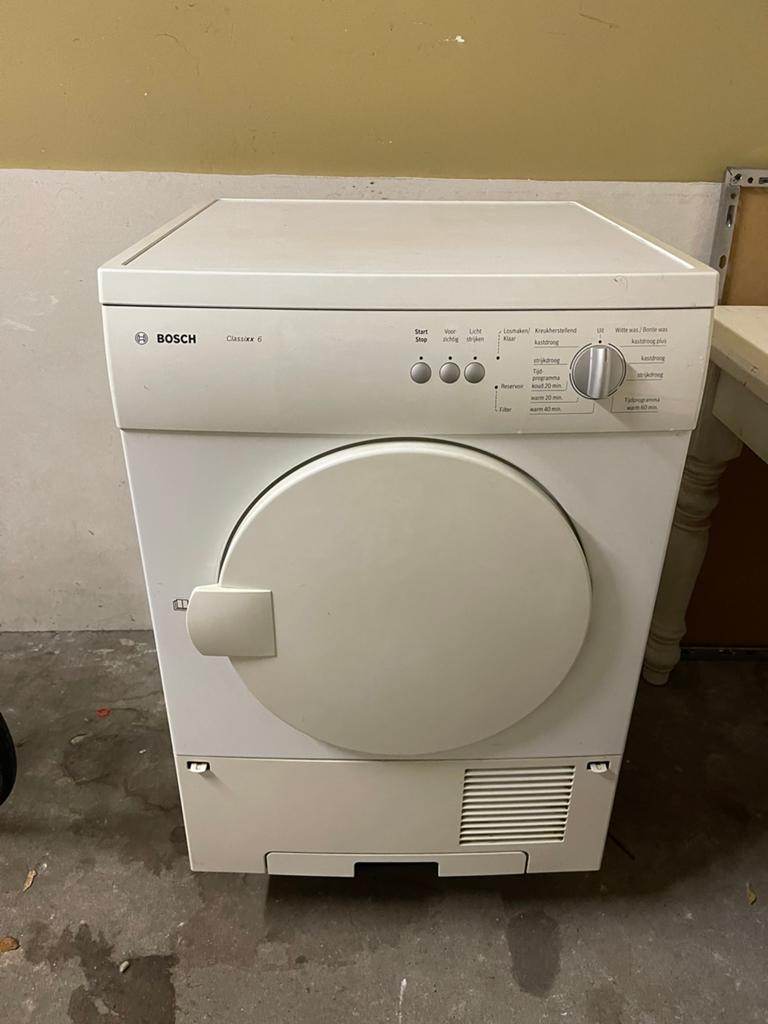 Bosch condensdroger, Ophalen, Gebruikt, Overige typen, 8 tot 10 kg