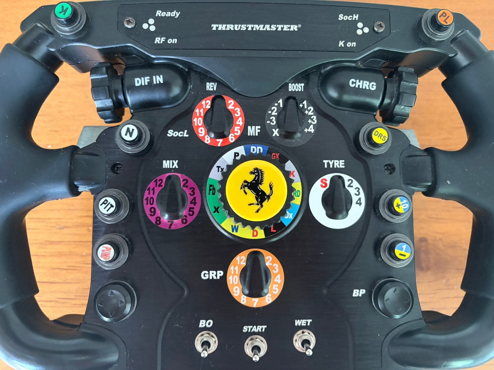 Thrustmaster Ferrari F1 Wheel Add-On racestuur, Spelcomputers en Games, Racestuur, Ophalen of Verzenden, Zo goed als nieuw, Thrustmaster
