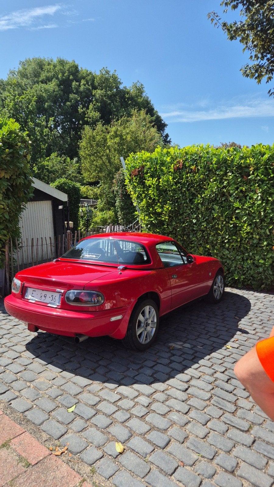 Hardtop Mx-5- Classic red, Ophalen, Gebruikt, Mazda