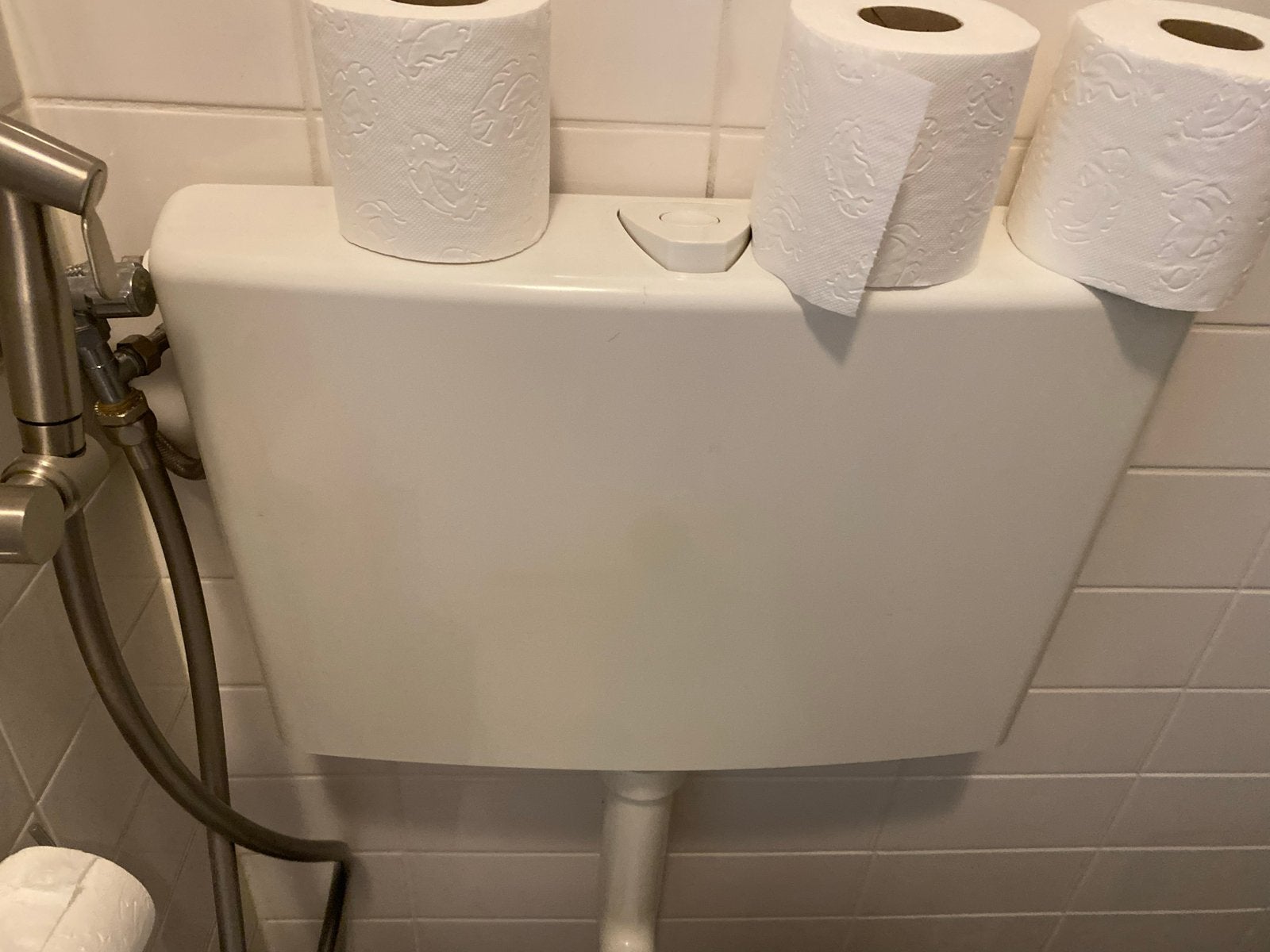Platspoel WC - Gebruikt, in goede staat, Ophalen, Gebruikt, Toilet