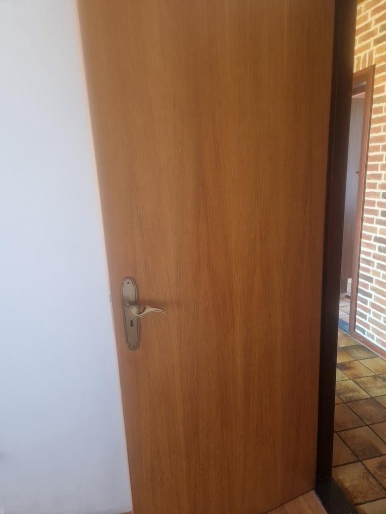 Houten deuren stomp, Doe-het-zelf en Verbouw, Deuren en Horren, Ophalen, Gebruikt, Binnendeur, Glas