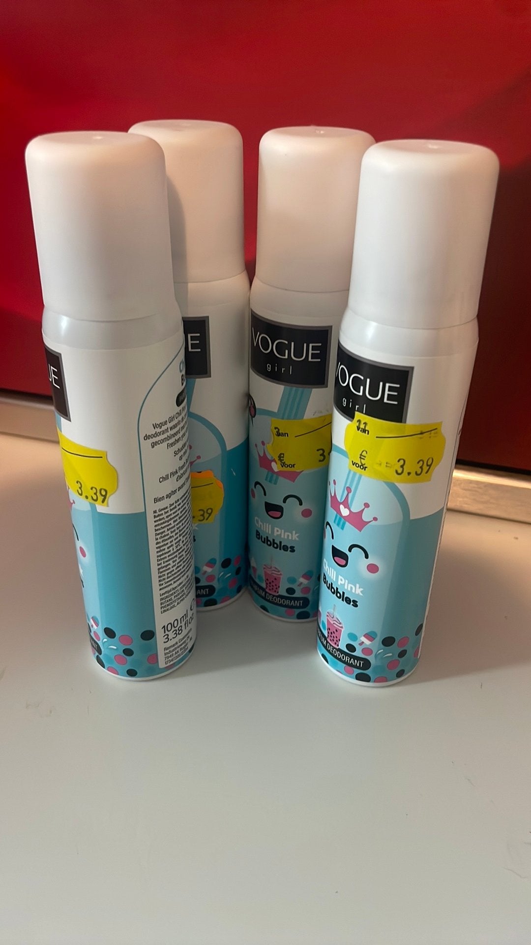 Parfum Deodorant van Vogue Girl, Ophalen of Verzenden, Nieuw, Deodorant of Bodyspray