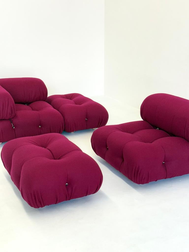 Camaleonda Modulaire Sofa Bordeaux Mario Bellini B&B Italia, Huis en Inrichting, Ophalen, -, Zo goed als nieuw, B&B Italia