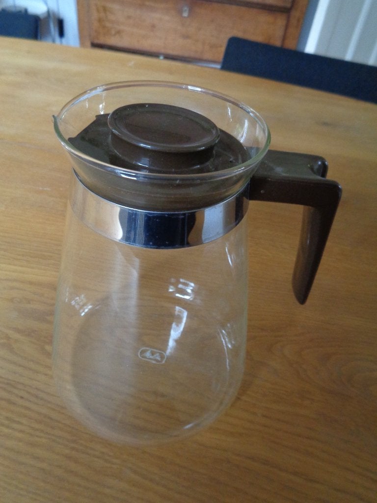 MELITTA glazen koffiekan: 1.2 L, Huis en Inrichting, Ophalen of Verzenden, Zo goed als nieuw, Meerkleurig, Glas