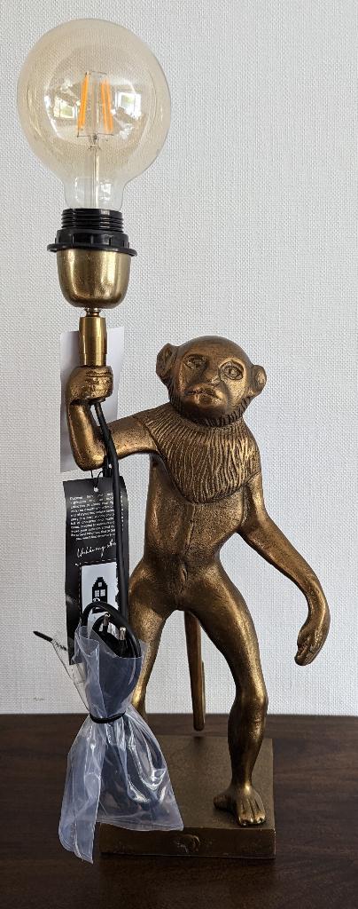 SALE: lamp MONKEY, raw metal, van €79 voor €30, Snel, Nieuw, Lorentzbaan 10, 3439 NM Nieuwegein, Ophalen of Verzenden