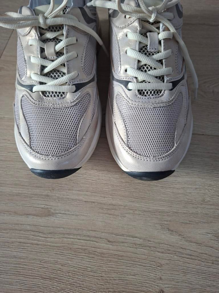Gabor sneakers Rollingsoft maat 40 beige, Ophalen of Verzenden, Zo goed als nieuw, Beige, Sneakers of Gympen