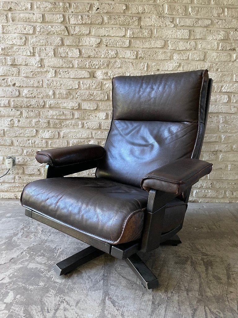 vintage swivel chair, Jan des Bouvrie  jaren 70, Huis en Inrichting, Ophalen, 75 tot 100 cm, Nvt, Nvt