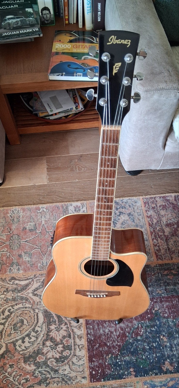 Ibanez PF15ECE NT Westerngitaar met element, Muziek en Instrumenten, Ophalen