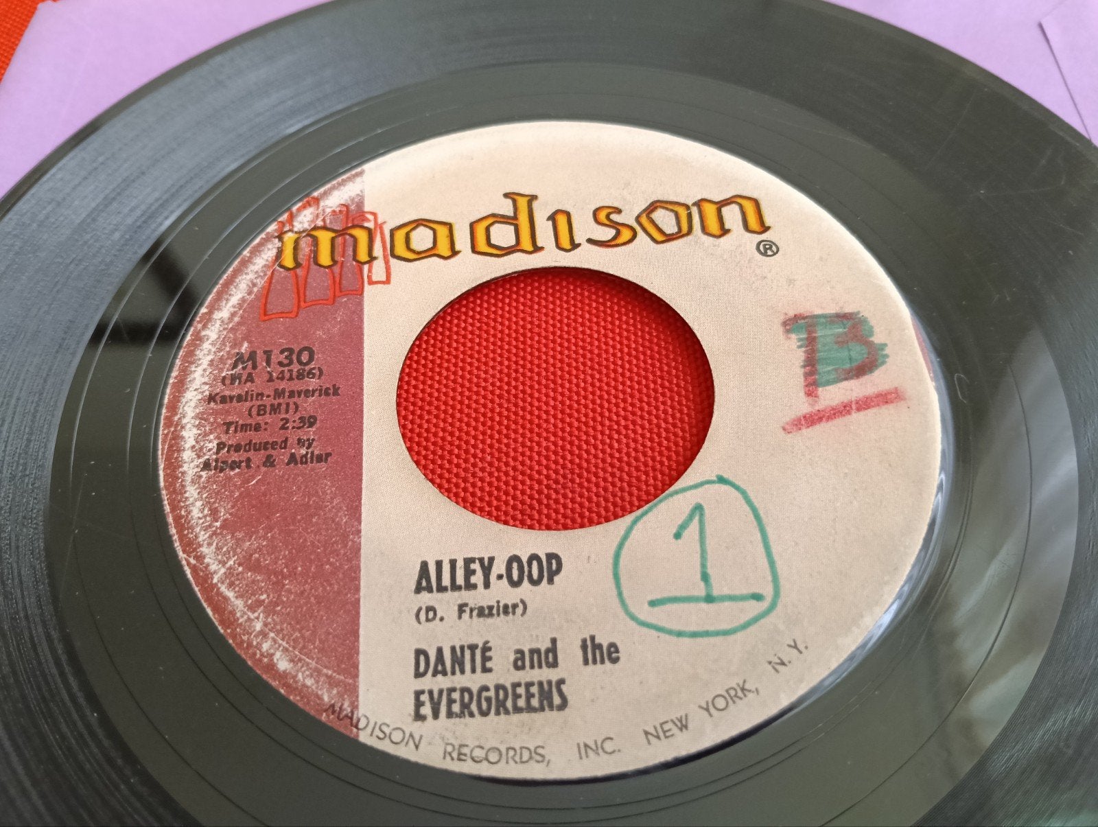DANTE & THE EVERGREENS 1960 MADISON LABEL DOO WOP R&R, Verzenden, Zo goed als nieuw, Pop