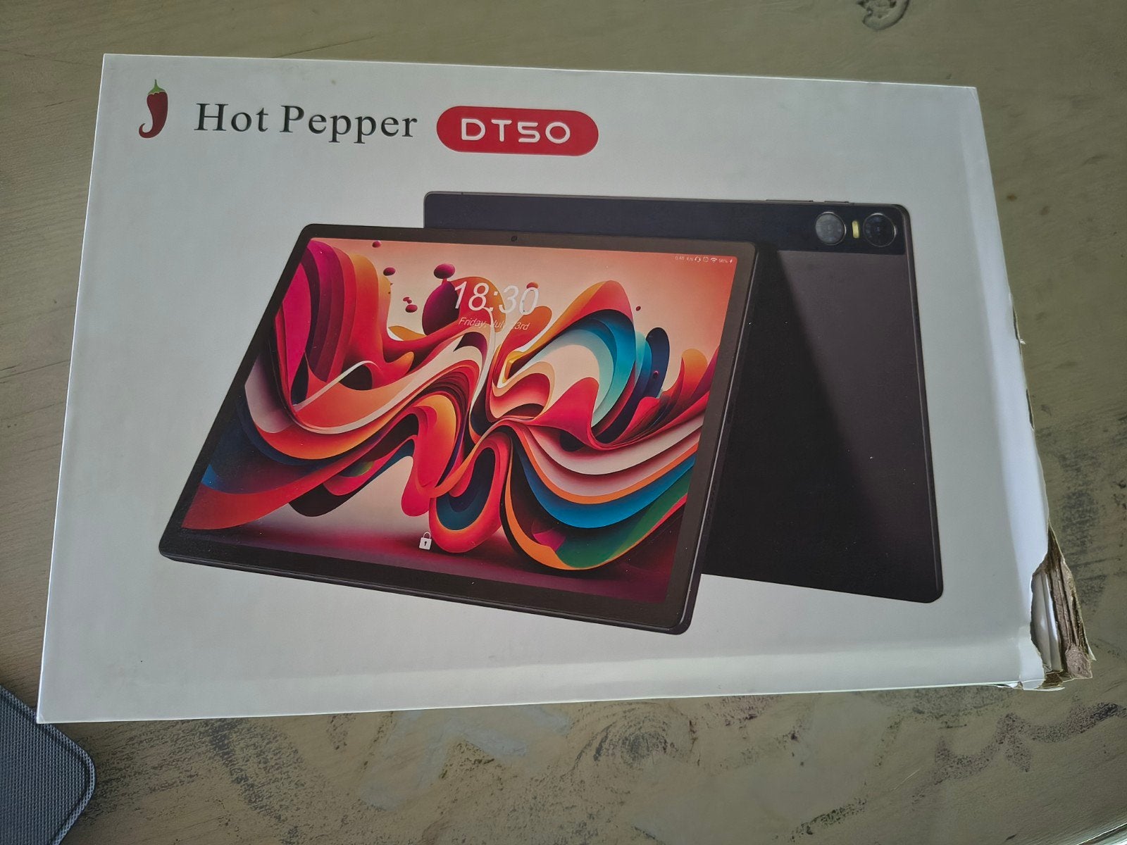 Hot Pepper ️ tablet DT50, Computers en Software, Android Tablets, 11 inch, Ophalen of Verzenden, Zo goed als nieuw, Uitbreidbaar geheugen