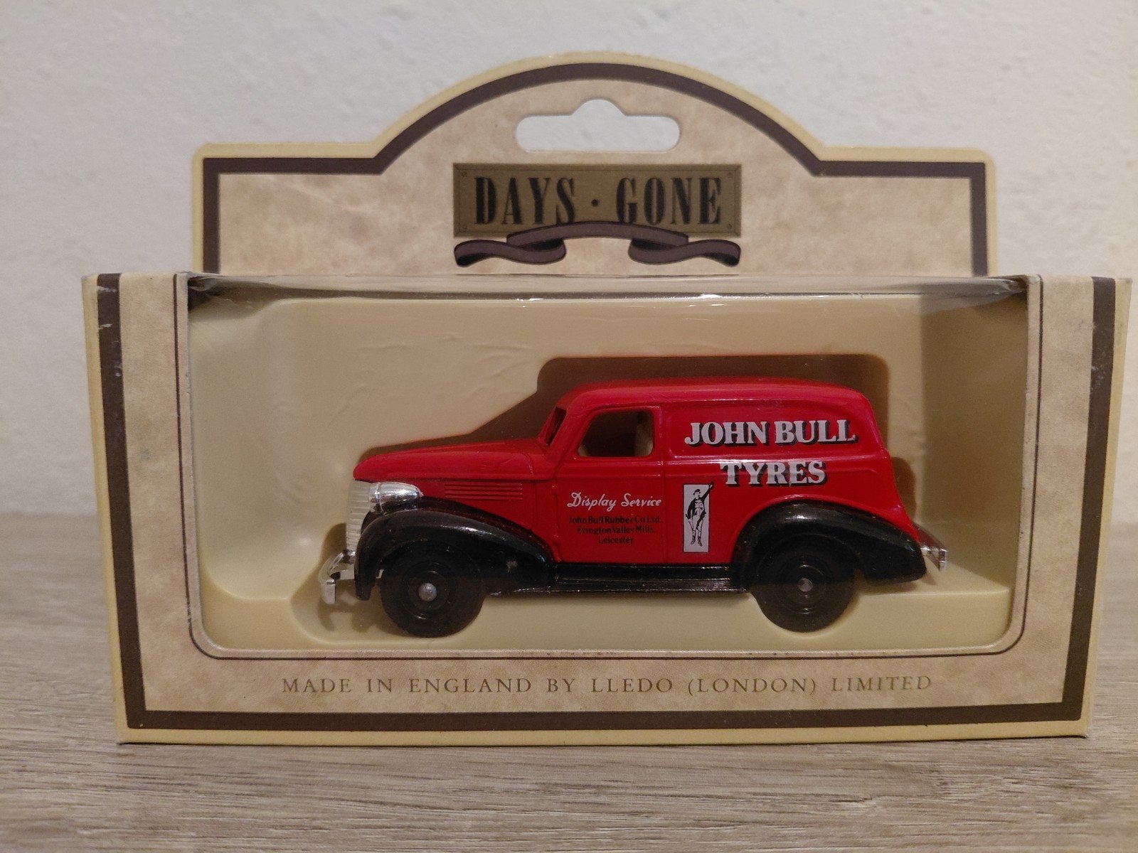 'John Bull Tyres' 1939 Chevey, Verzenden, Nieuw, Groter dan 1:32, Overige merken