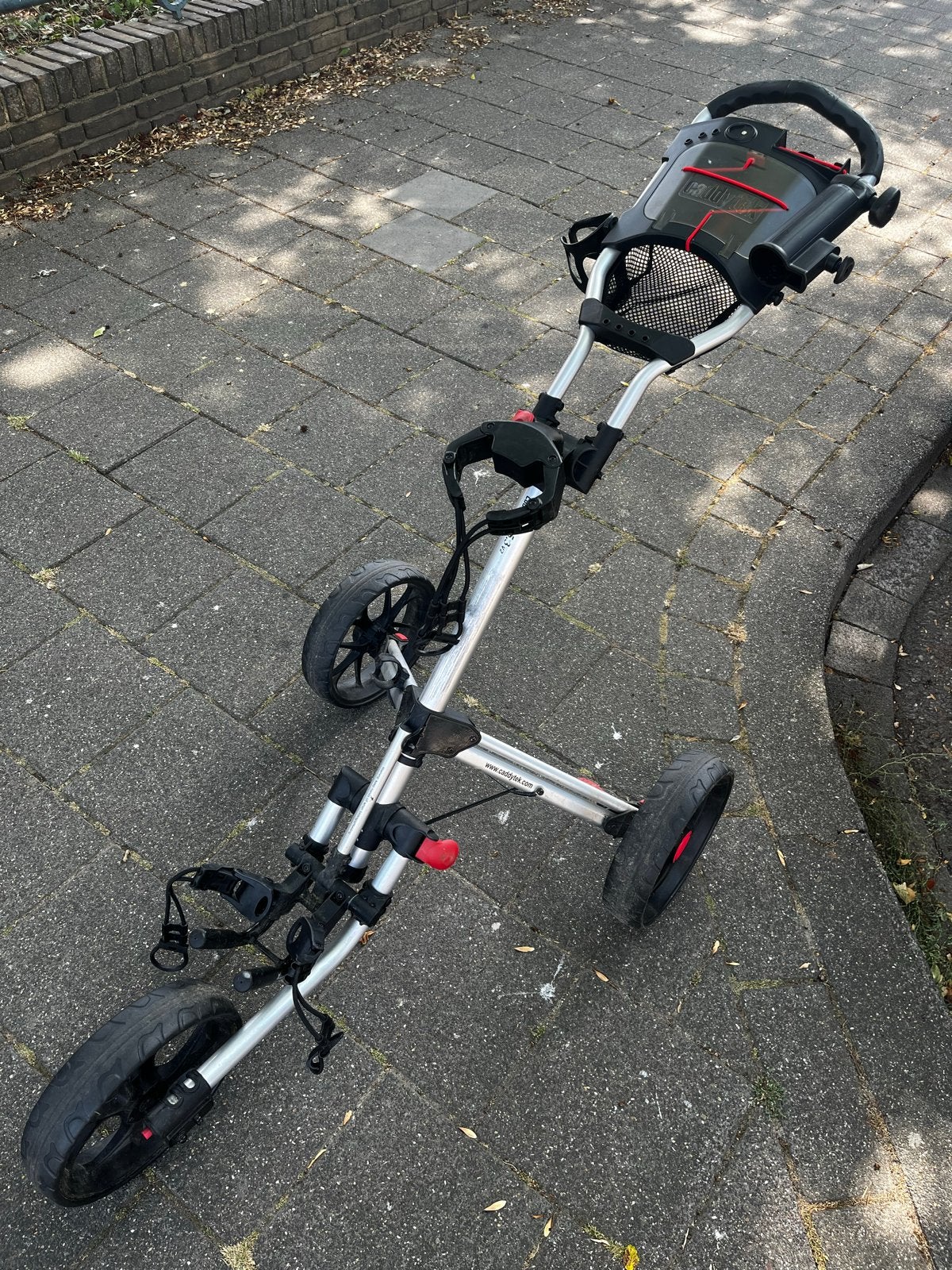 Caddytek CaddyLite 15.3 V2 Golf Push Cart - Lichtgewicht, Ophalen, Gebruikt, Golfkar, Overige merken