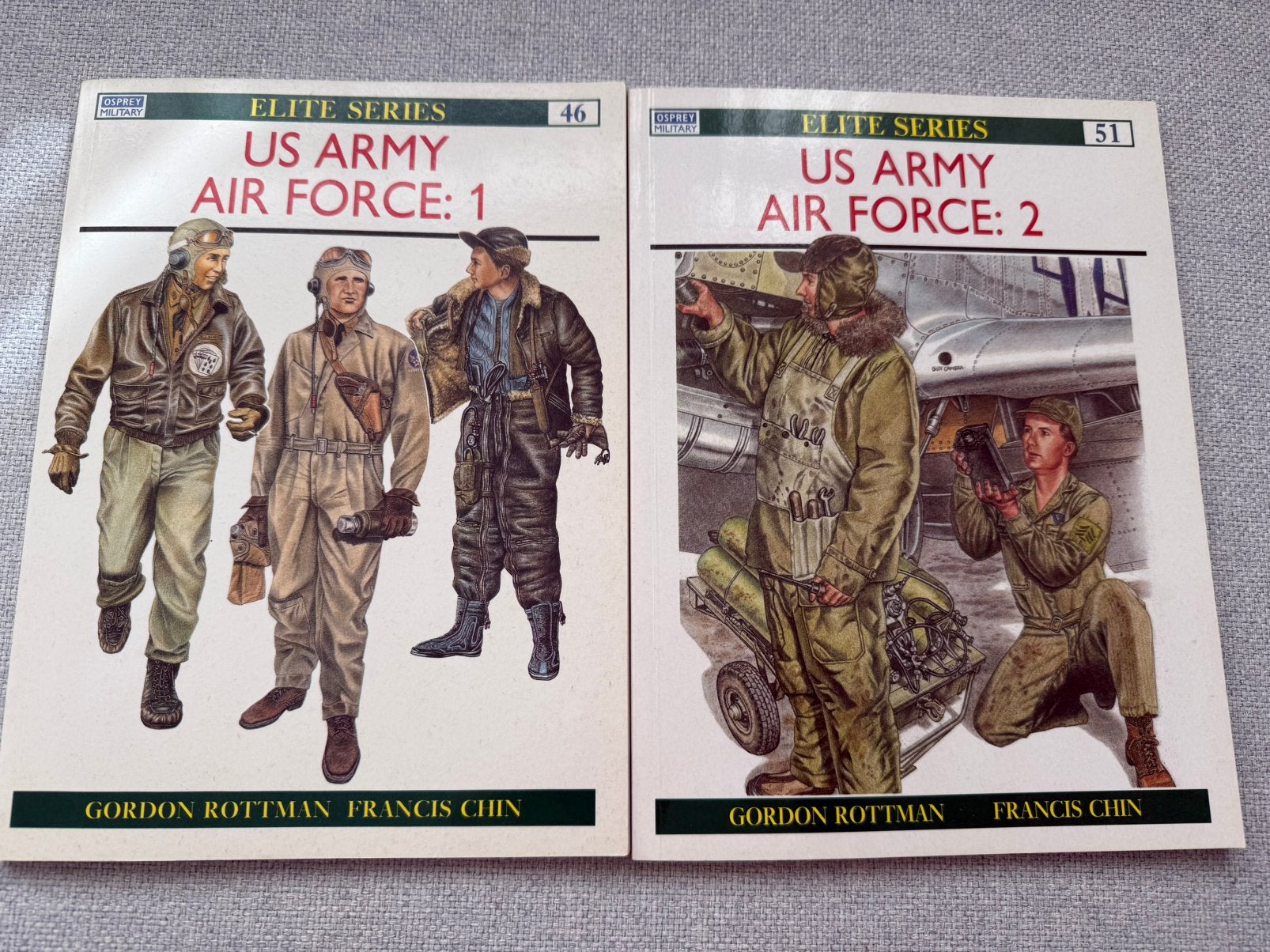 Osprey Military Elite Series US Army Air Force: 1 & 2, Tweede Wereldoorlog, Ophalen of Verzenden, Zo goed als nieuw, Luchtmacht