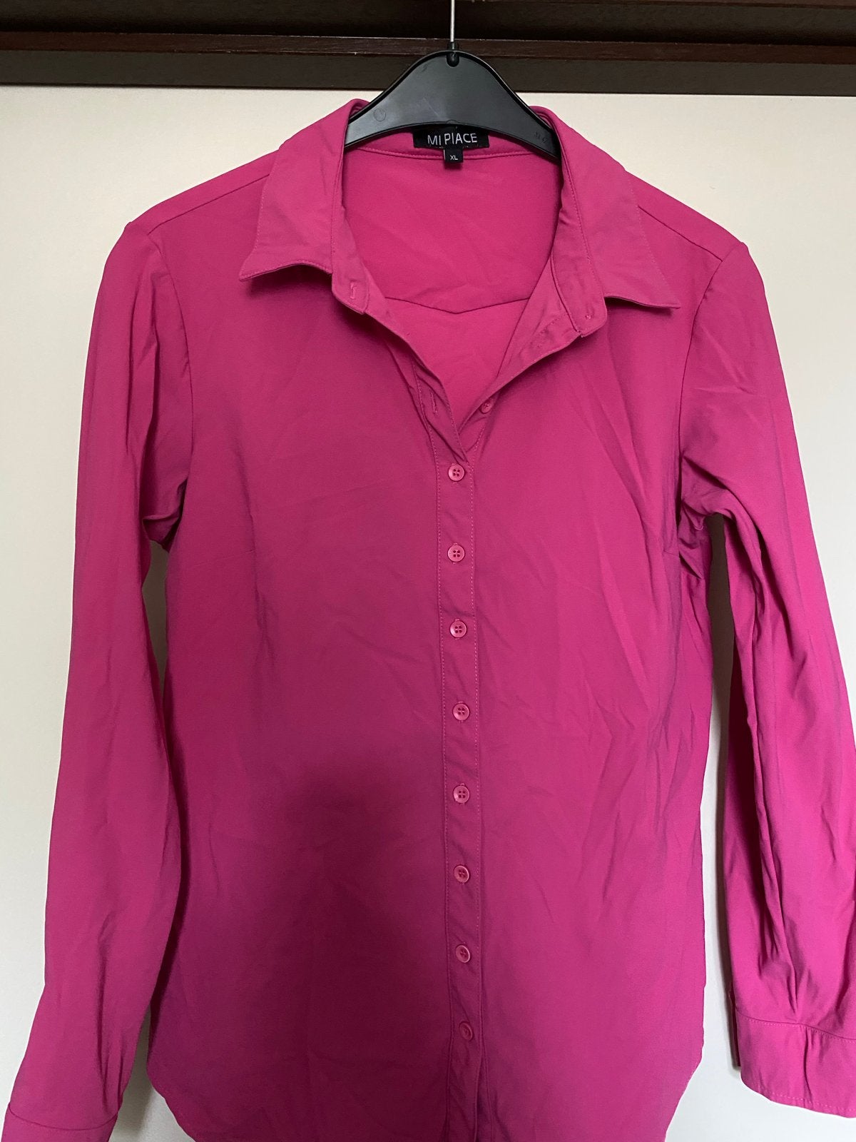 Fuchsia roze blouse van Mi Piace, maat XL, Kleding | Dames, Ophalen of Verzenden, Zo goed als nieuw, Maat 46/48 (XL) of groter