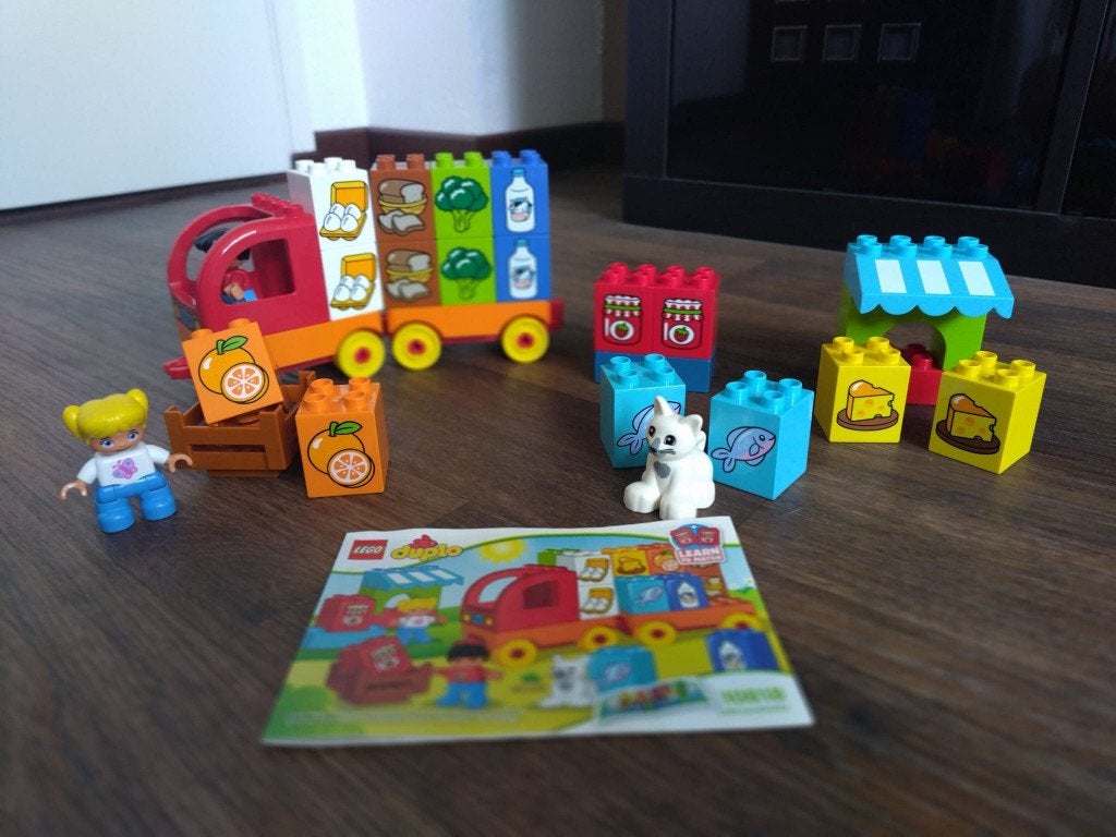 Duplo vrachtwagen, Compleet, Overige thema's, Ophalen of Verzenden, Zo goed als nieuw
