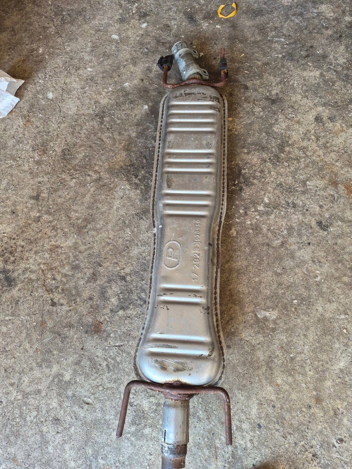 midden demper opel zafira, Auto-onderdelen, Uitlaatsystemen, Ophalen, Opel