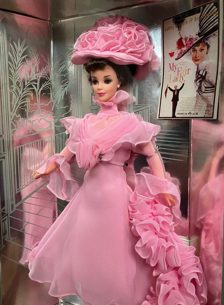 Nieuwe "Barbie as Eliza Doolittle in My Fair Lady" uit 1995, Verzamelen, Ophalen, Nieuw, Pop