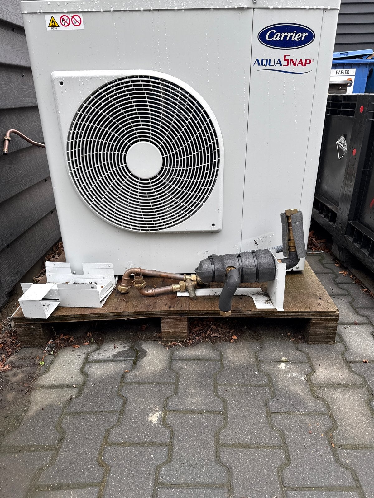 Carrier AquaSnap Monoblok Warmtepomp Buitenunit - Defect, Witgoed en Apparatuur, Ophalen of Verzenden, Niet werkend, Verwarmen