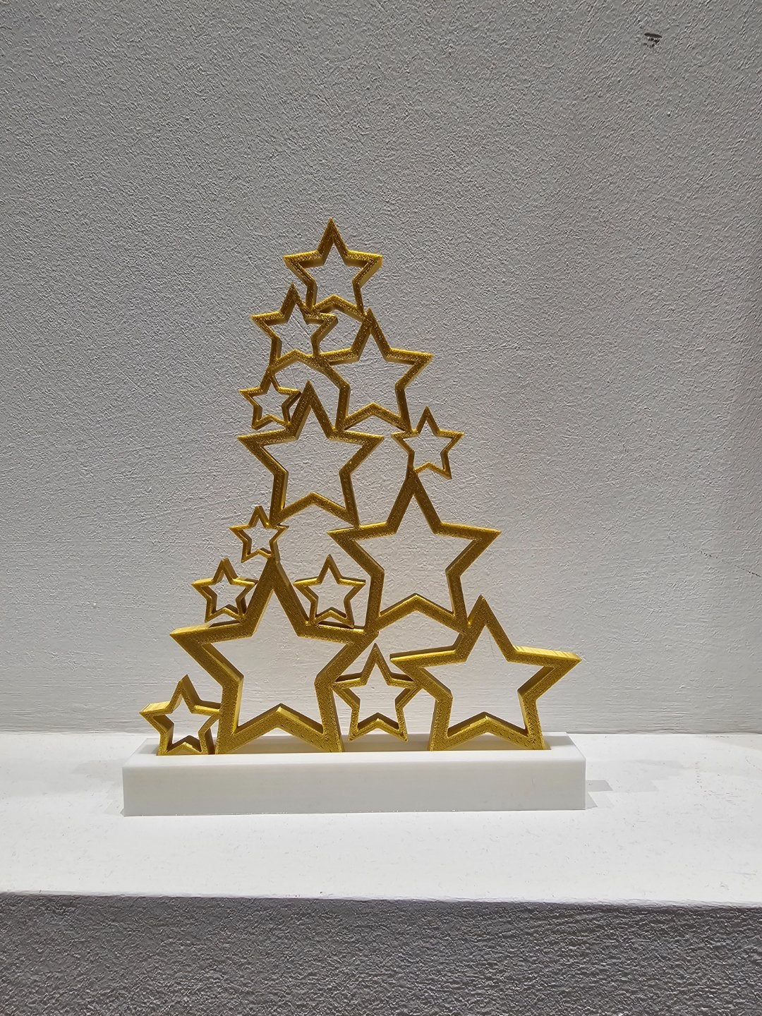 Decoratieve Kerst Sterrenboom, Huis en Inrichting, Meerkleurig, Nieuw, Kunststof, Ophalen of Verzenden