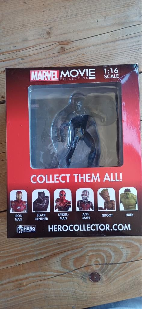 Marvel Movie Collection Black Panther 1:16 Schaal, Verzamelen, Poppetjes en Figuurtjes, Nieuw, Ophalen of Verzenden