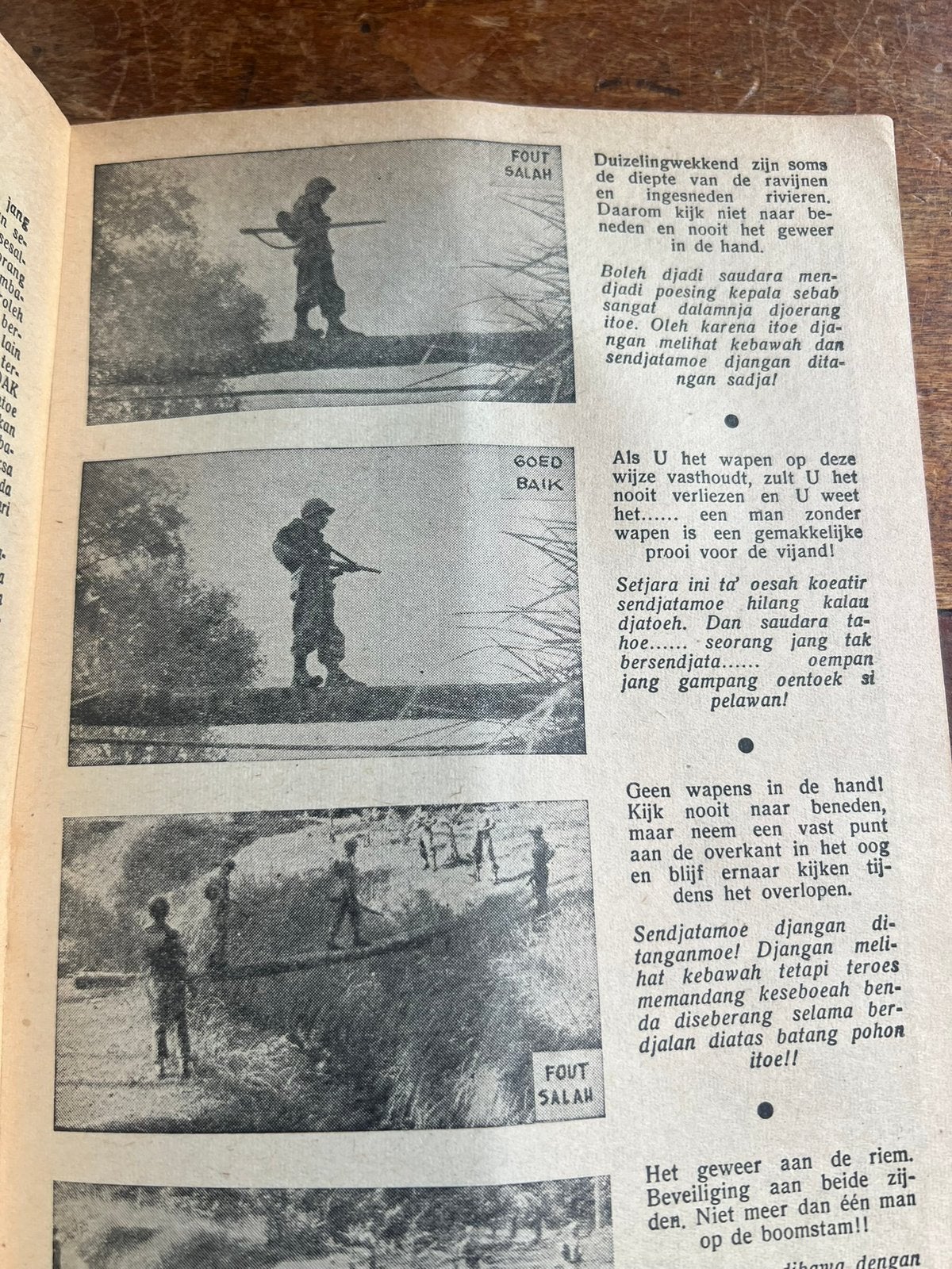 KNIL VPTL Instructie anti guerrilla gevechten indonesië, Verzenden, Nederland