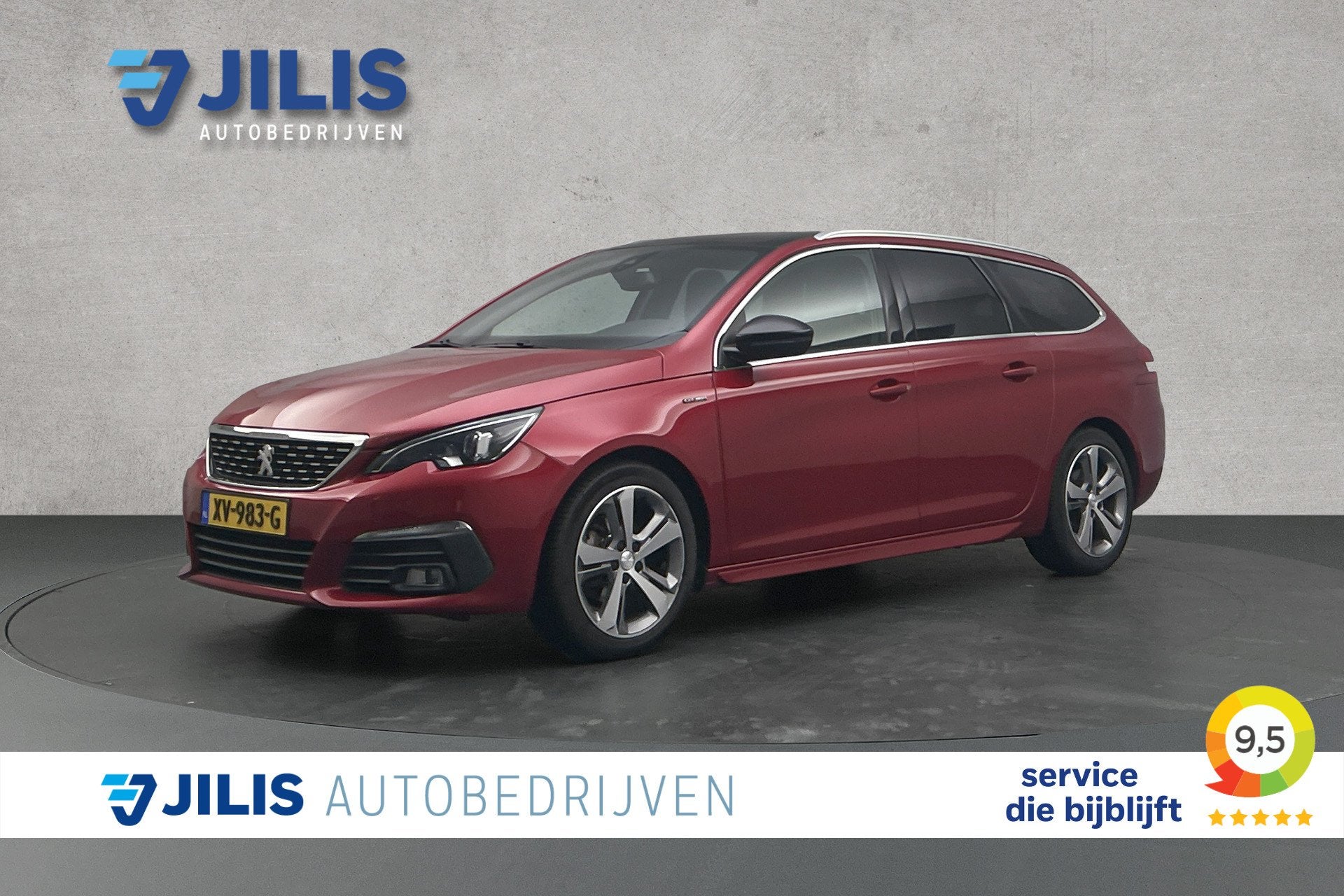 Peugeot 308 SW 1.2 PureTech GT-line | Panoramadak | Trekhaak, Auto's, Peugeot, Voorwielaandrijving, Stof, Gebruikt, Euro 6