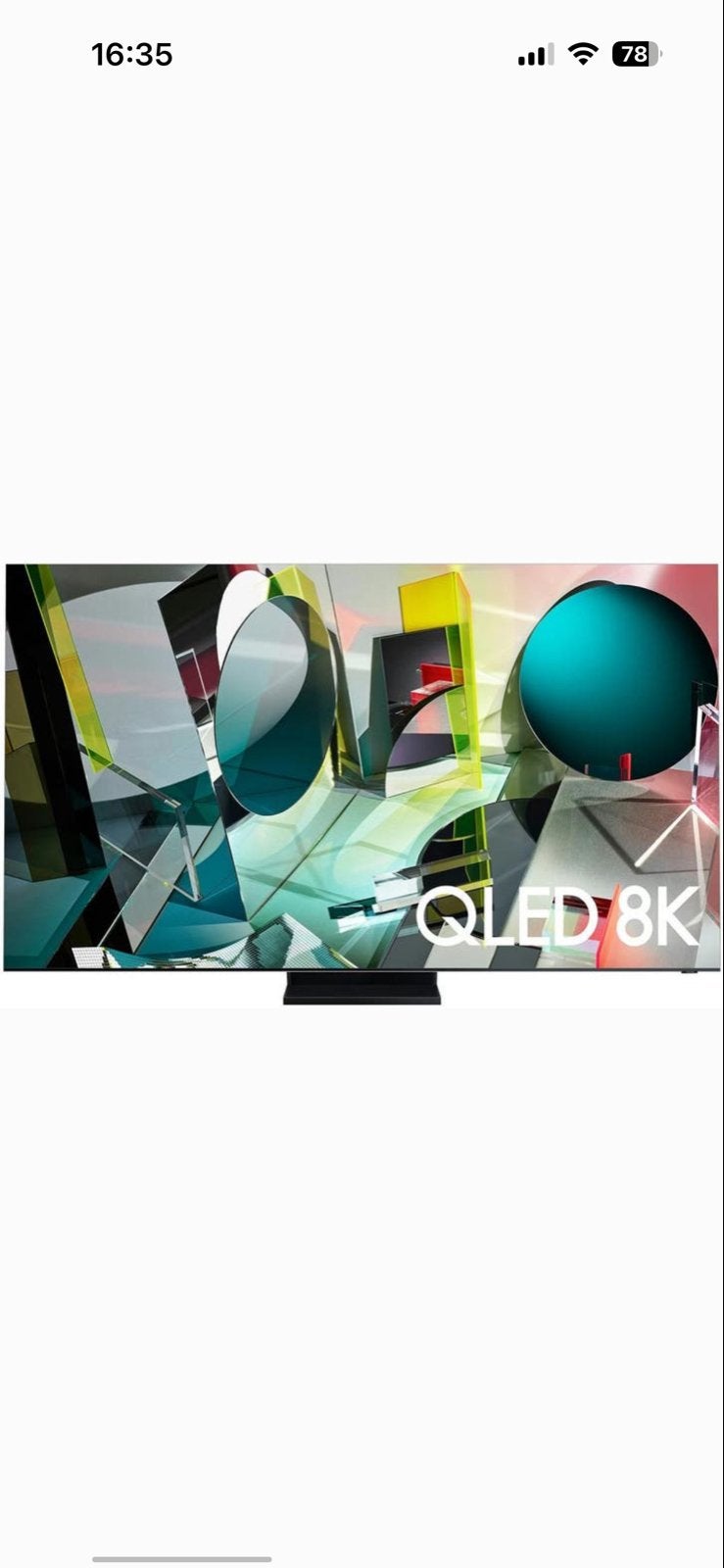 Samsung 65Q950TS 65 inch 8K QLED defect, Ophalen, 8k (UHD), 100 Hz, Samsung