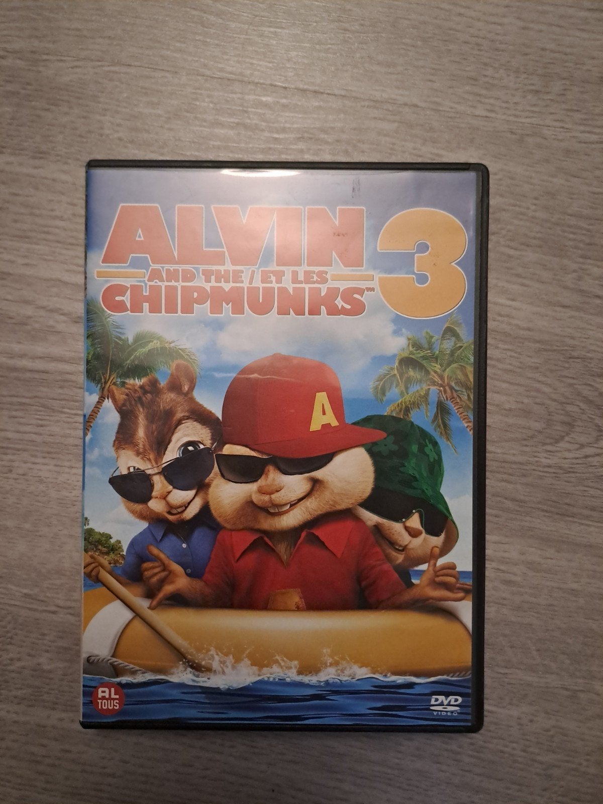 Alvin en de Chipmunks 3 DVD - Veel bekeken, lichte krasjes, Gebruikt, Animatie, Alle leeftijden, Film