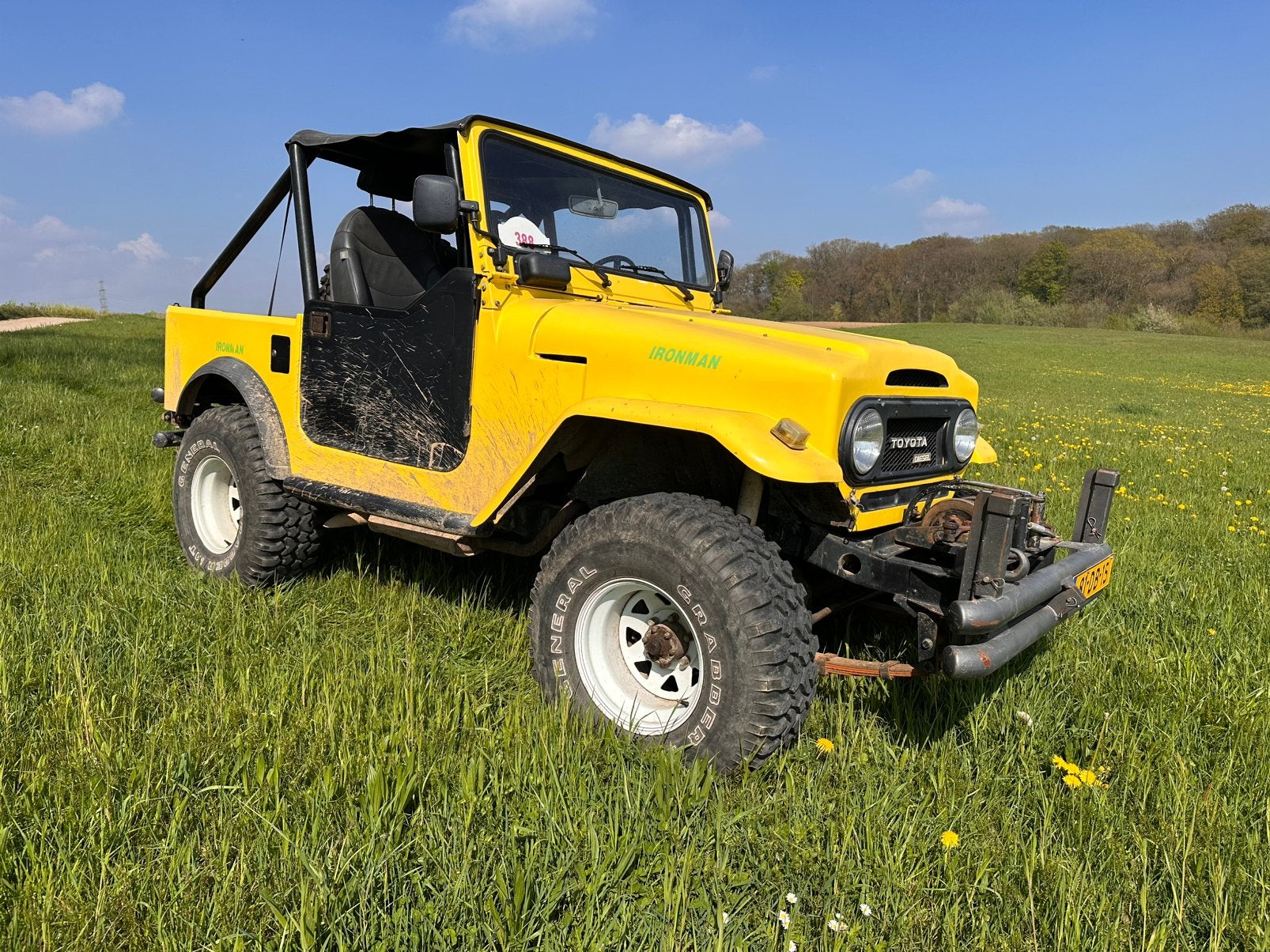 Toyota bj40 1978 belastingvrij PTO lier, foto 11