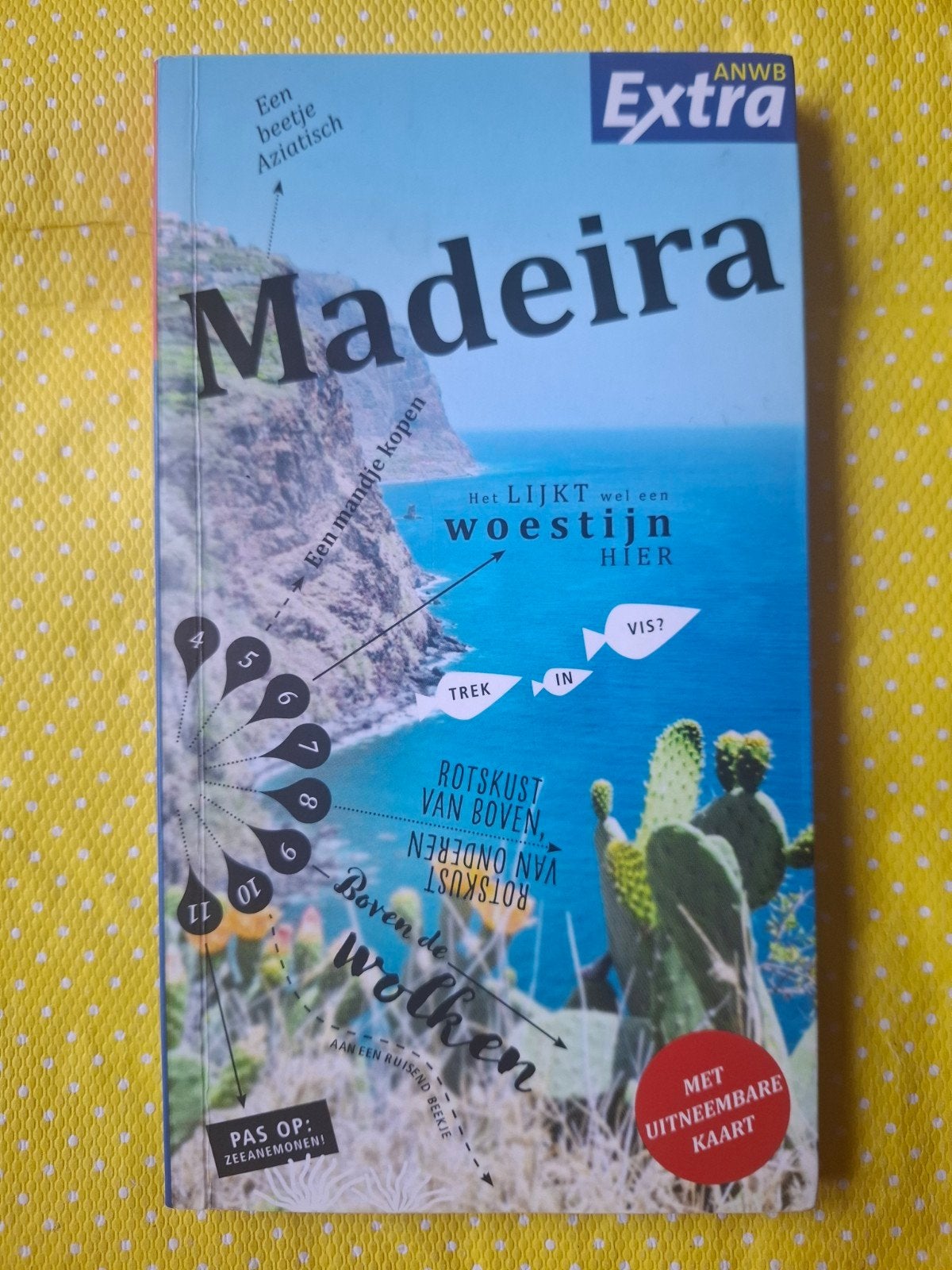 ANWB Extra Reisgids Madeira - Compacte gids met kaart, Gelezen, Europa, Ophalen of Verzenden, Reisgids of -boek