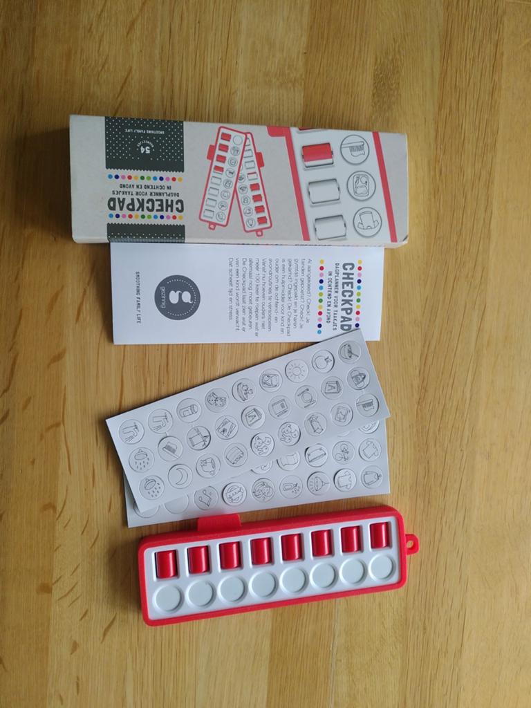 Checkpad Gezinnig dagplanner, Ophalen of Verzenden, Gebruikt