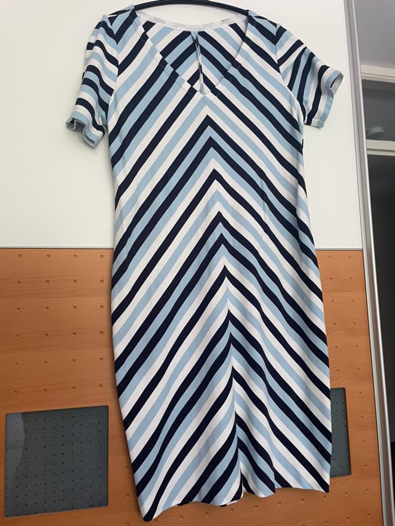 Claudia strater jurk maat 40’42, Kleding | Dames, Ophalen of Verzenden, Zo goed als nieuw, Maat 38/40 (M), Knielengte