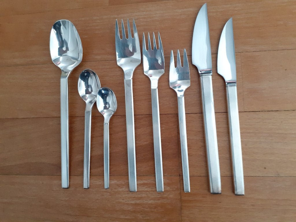 Rosenthal bestek, model Berlin, Hans Theo Baumann, Bestekset, Overige typen, Ophalen of Verzenden, Zo goed als nieuw