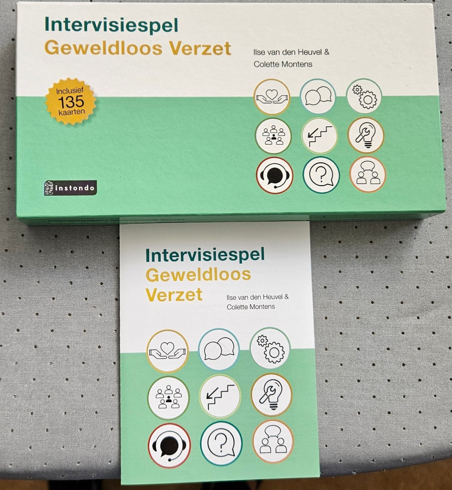intervisiespel - geweldloos verzet - NIEUW, Boeken, Ophalen, Nieuw, Ilse van den Heuvel