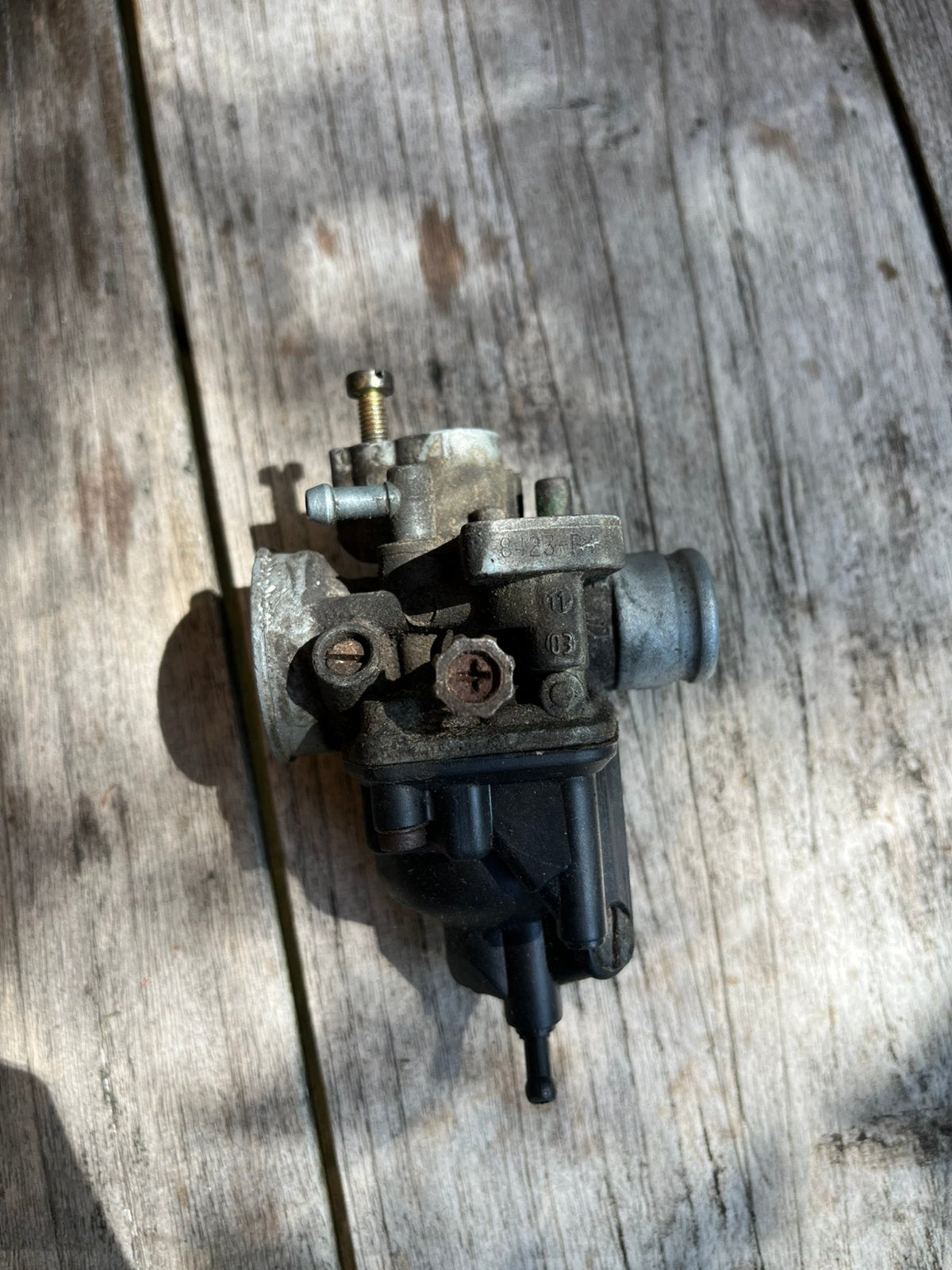 Dellorto 17,5 phva carburateur, Ophalen of Verzenden, Gebruikt, Carburateur