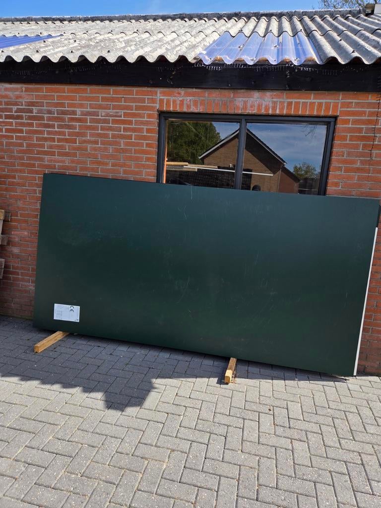 Hpl platen groen b keus lichte krasjes, Ophalen of Verzenden