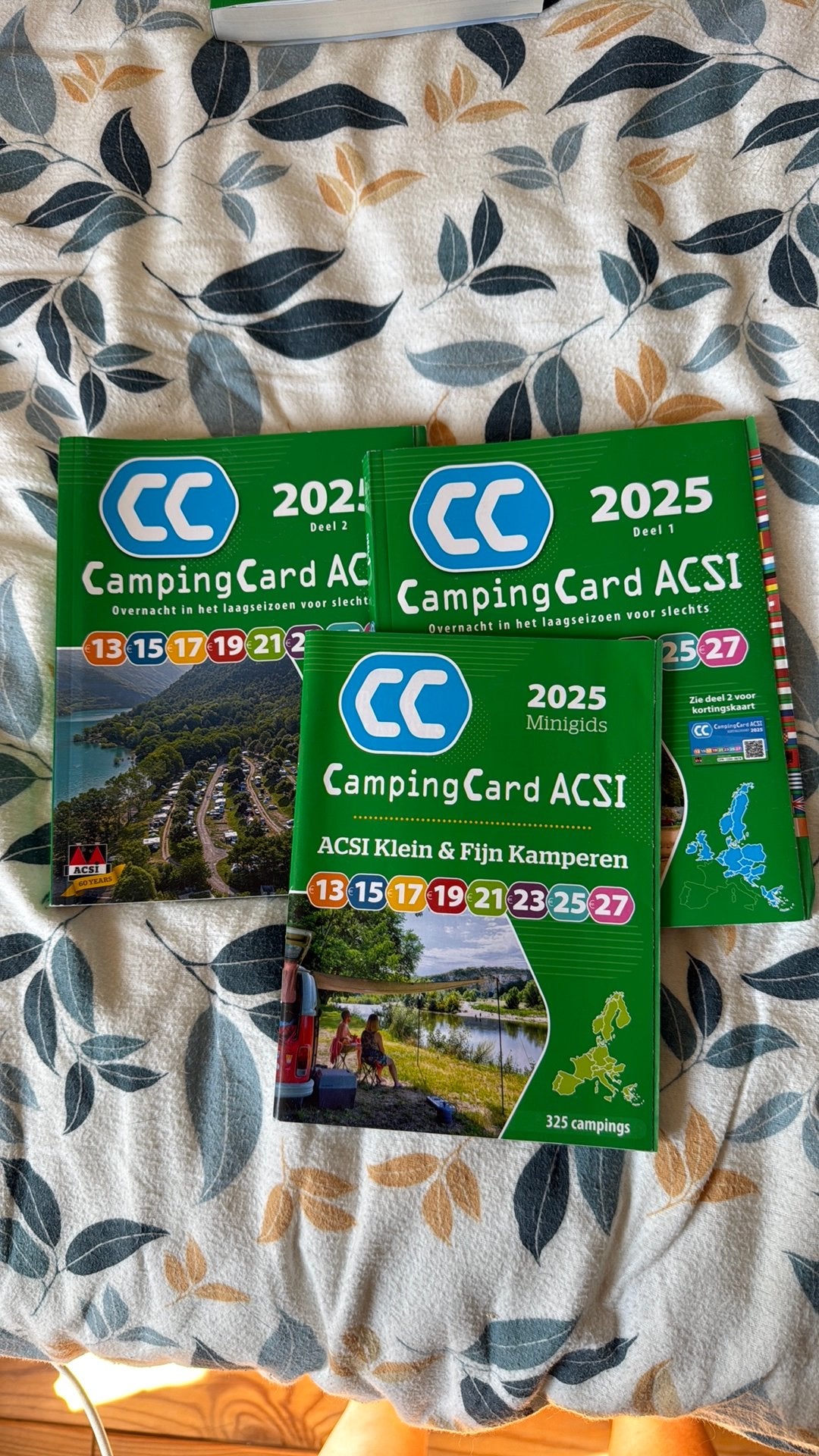 ACSI CAMPINGCARD campinggidsen, Overige merken, Europa, Ophalen of Verzenden, Zo goed als nieuw