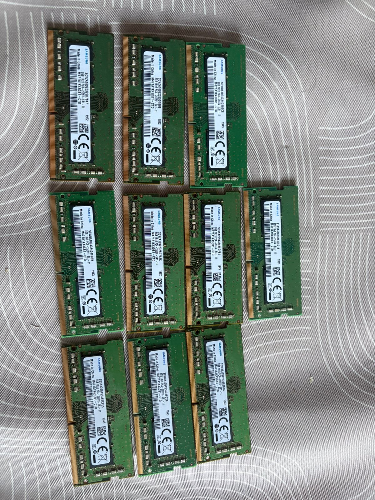 8gb 1rx8 pc4 ddr4 2666v prijs per stuk 8 op voorraad, Computers en Software, RAM geheugen, Gebruikt, DDR4, 8 GB, Ophalen of Verzenden