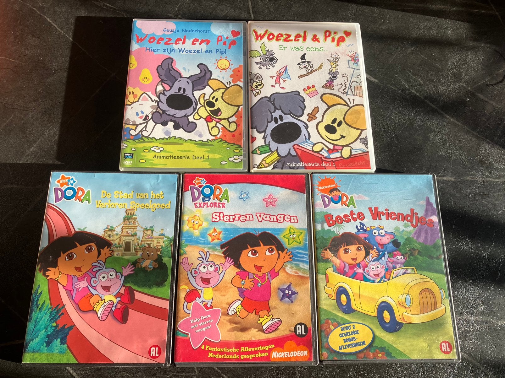 5 kinderdvd’s, Alle leeftijden, Ophalen of Verzenden, Zo goed als nieuw