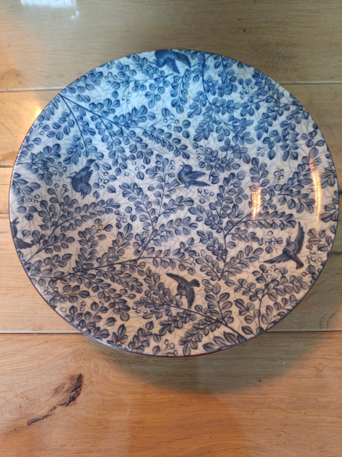 Japans porselein schoteltje met vogel motief, Antiek en Kunst, Ophalen of Verzenden