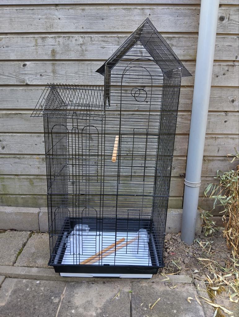 Keddoc vogelvilla voor kleinere vogelsoorten, Ophalen, Zo goed als nieuw, Metaal, Vogelkooi
